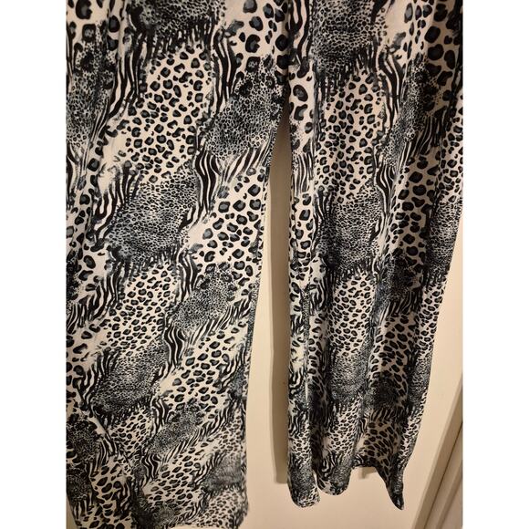 Animal Print Palazzo Pants-Size Large - Picture 2 of 7